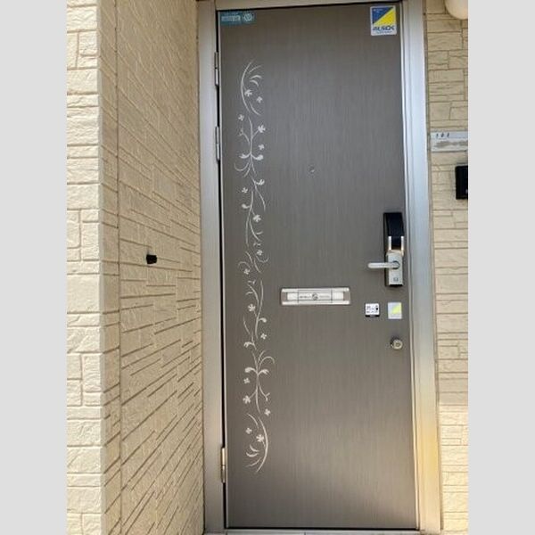 玄関 (外玄関:デジタルロック)