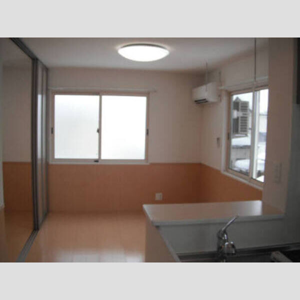 居室・リビング (Ⅱ205 DK 対面キッチン エアコン 室内物干し付)