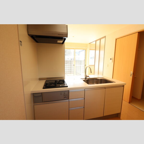 キッチン (ガスコンロ付き対面式キッチン)