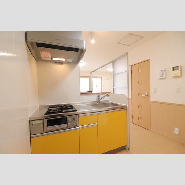 キッチン (2口ガスコンロ付きキッチン)