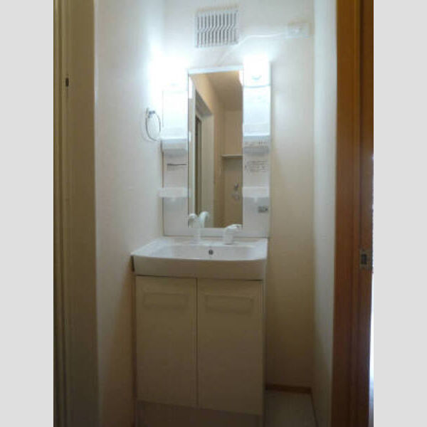 洗面所 (ピーチハイツA202号 洗面洗髪化粧台)