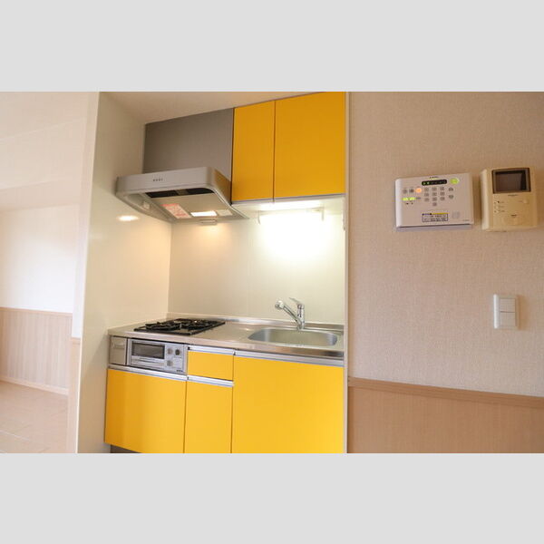 キッチン (2口ガスコンロ付きキッチン)