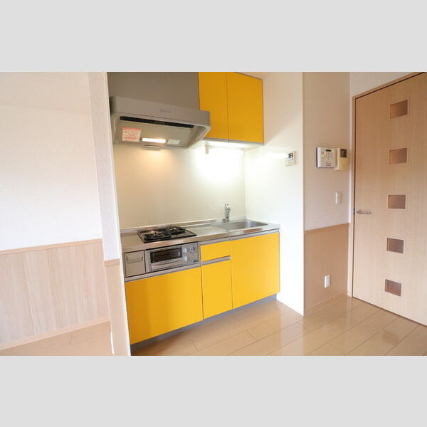 キッチン (2口ガスコンロ付きキッチン)