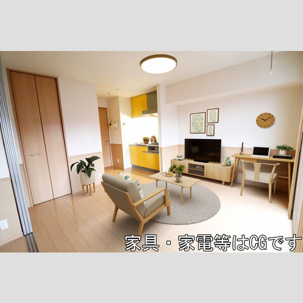 居室・リビング (家具配置イメージ図)