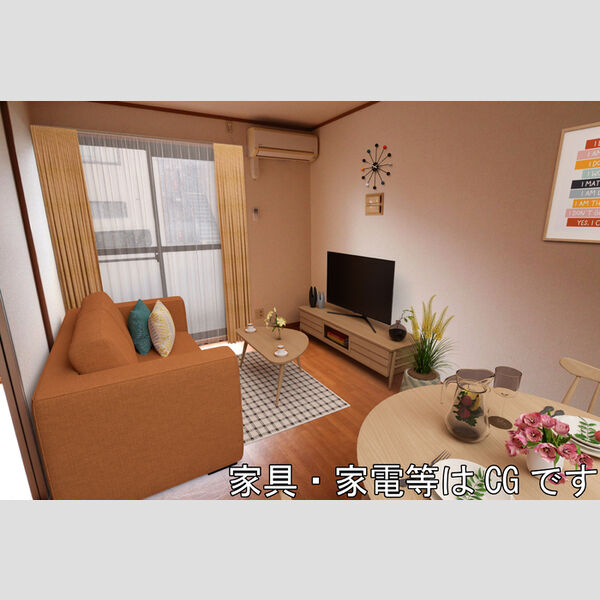 居室・リビング (家具配置イメージ図)