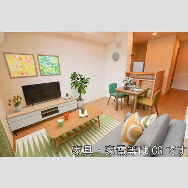 居室・リビング (家具配置イメージ図)