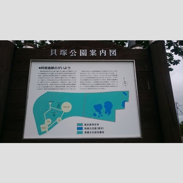 現地周辺 (貝塚公園)