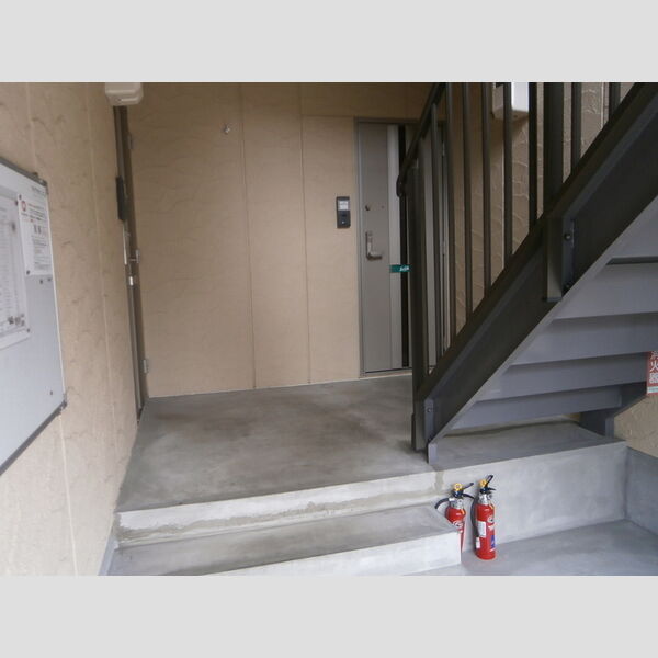 現地周辺 (踊り場)