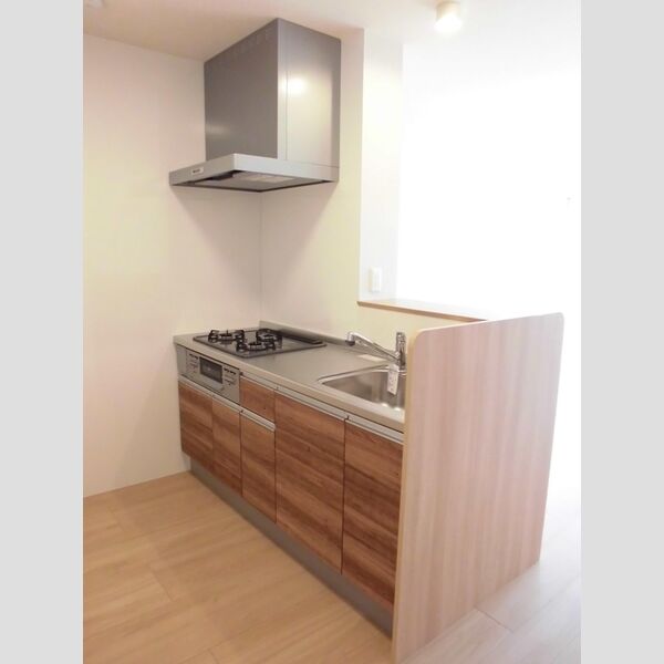 キッチン (対面式のシステムキッチン♪)