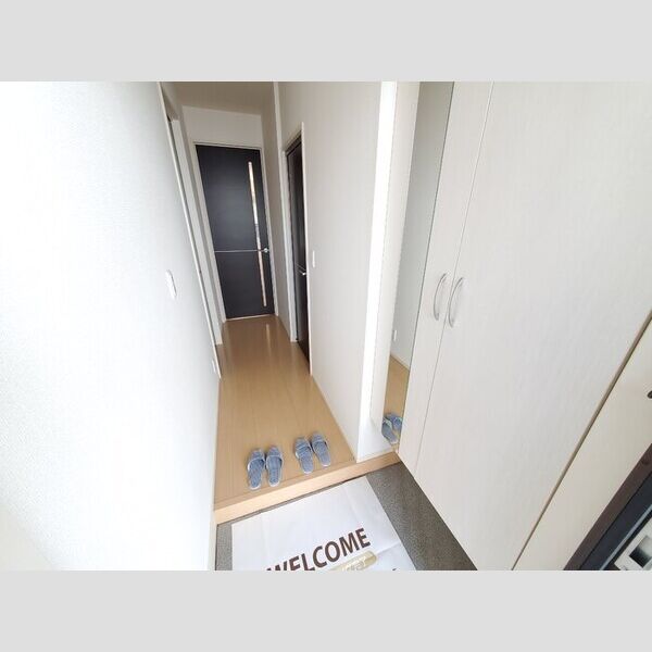 玄関 (※同タイプ101号室の画像です。)
