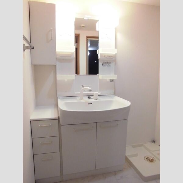 洗面所 (洗髪洗面化粧台♪)