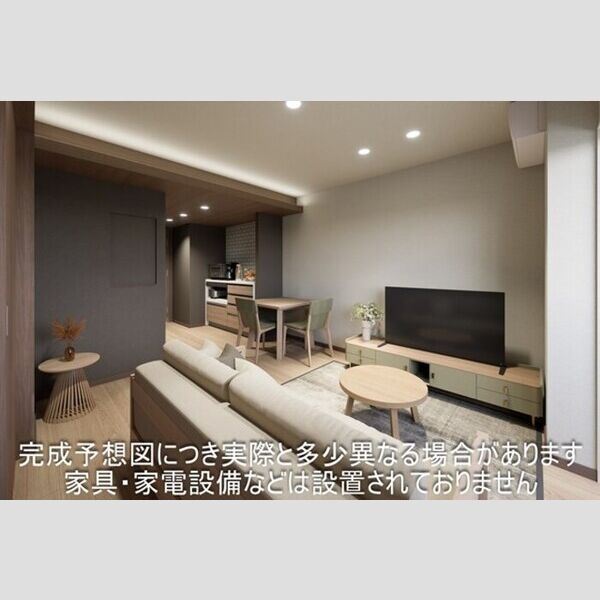 居室・リビング (LDK　※家具・家電等はCGです)