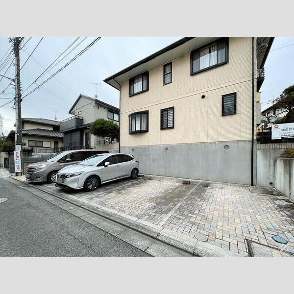 現地周辺 (バイク置場)