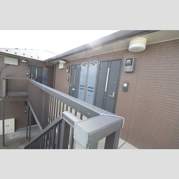 現地周辺 (外廊下)