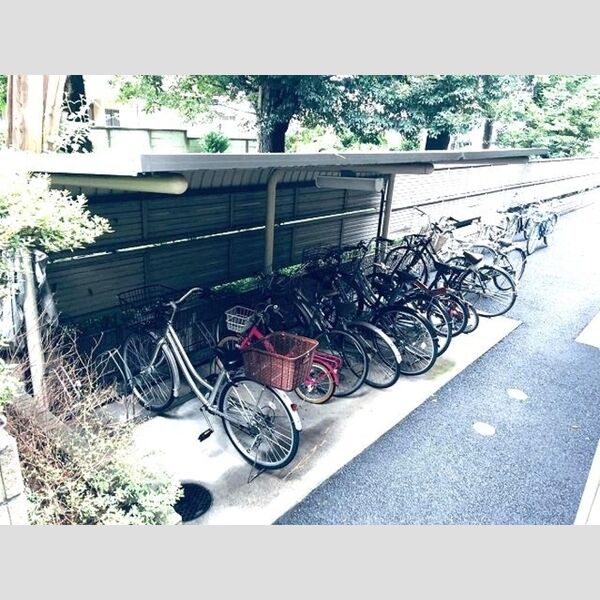 現地周辺 (駐輪場)