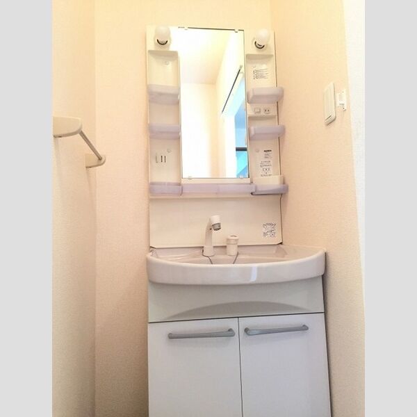 洗面所 (洗髪のできる洗面化粧台です)