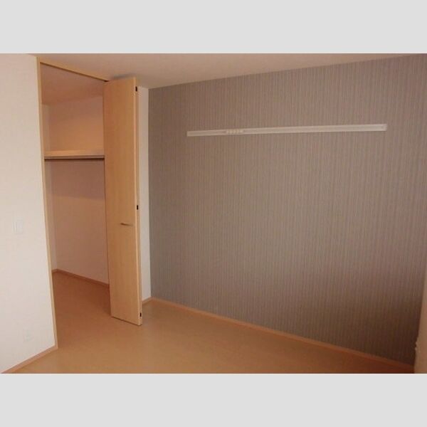その他設備 (壁にハングバーがあるので ディスプレイやよく使う衣類が掛けられます♪)