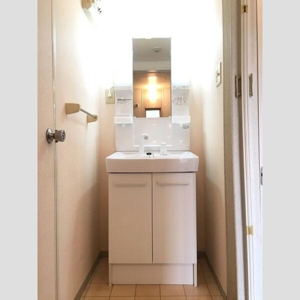 洗面所 (洗髪のできる洗面化粧台です)