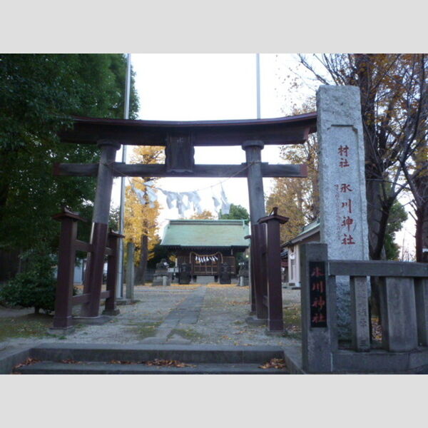 現地周辺 (氷川神社)