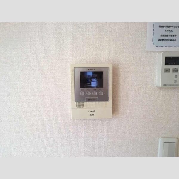 その他設備 (録画機能付きTVインターホンモニター)