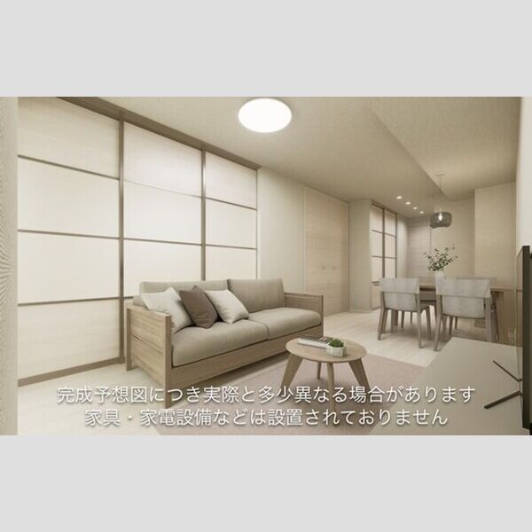 居室・リビング (LDK ※家具・家電等はCGです。)