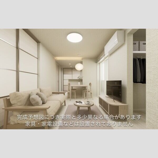 居室・リビング (LDK　※家具・家電等はCGです。)