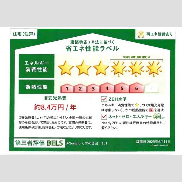 その他 (省エネ性能ラベル(住戸))