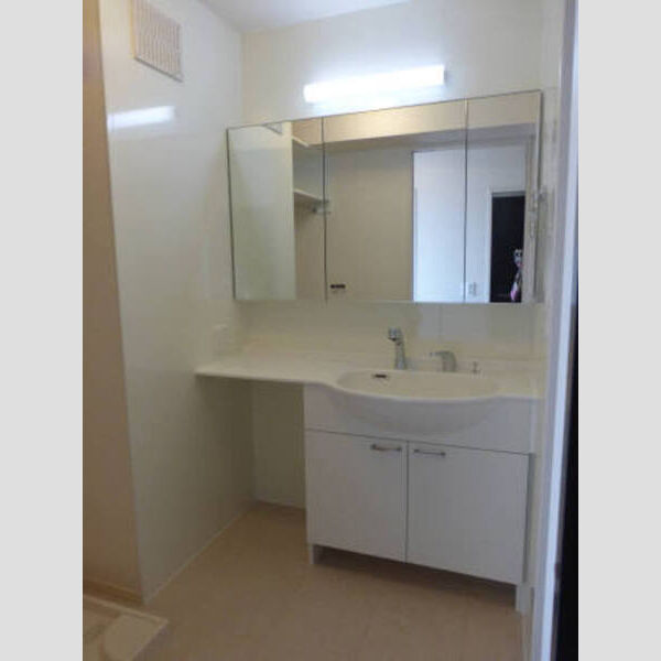 洗面所 (B棟 1K 洗髪洗面化粧台)