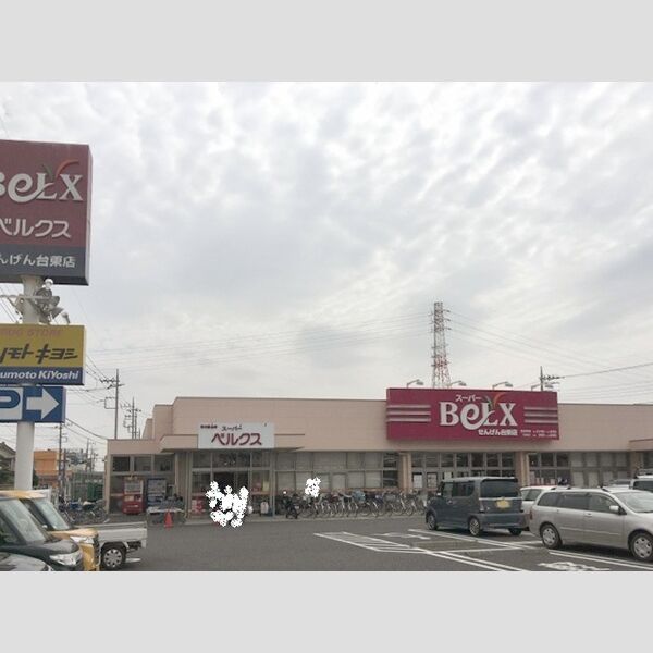 現地周辺 (スーパー)