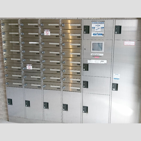 現地周辺 (集合ポスト宅配ボックス)