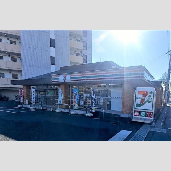 現地周辺 (セブンイレブン越谷瓦曽根店　312m)