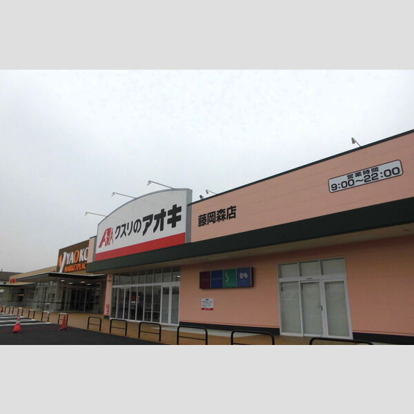 現地周辺 (クスリのアオキ藤岡森店)