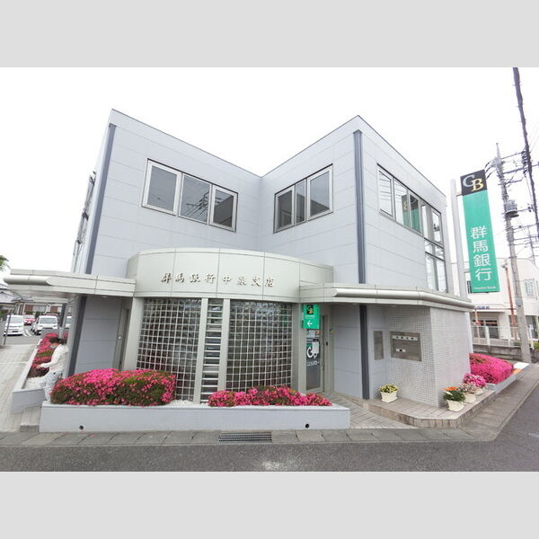 現地周辺 (群馬銀行中泉支店)