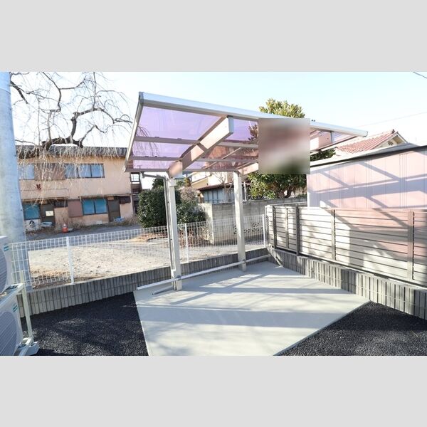 現地周辺 (駐輪場)