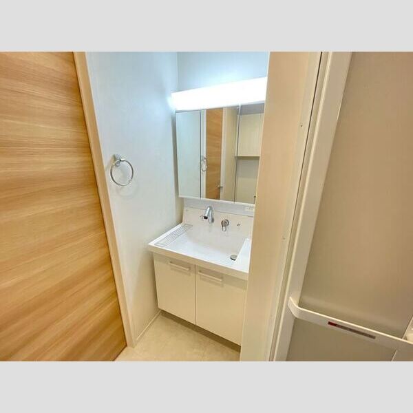 洗面所 (三面鏡付き洗面化粧台)