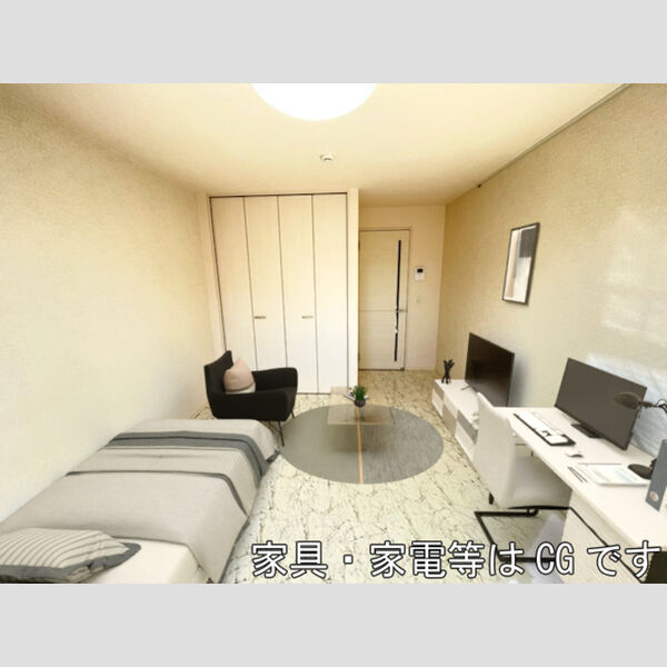 居室・リビング (洋室　家具家電等はCGです。)