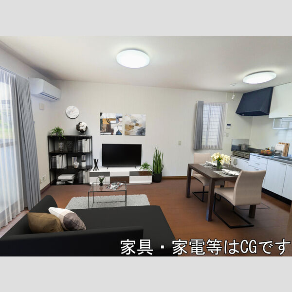 居室・リビング ((※家具・家電等はCGです))