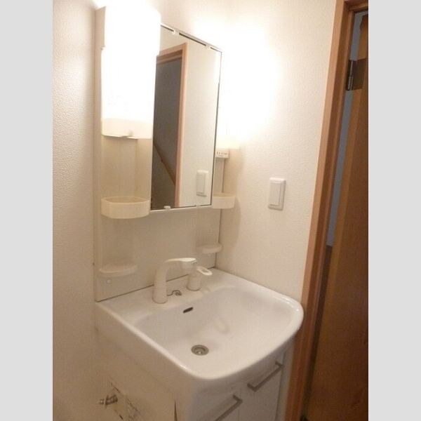 洗面所 (シャワーヘッド付き洗面台です。)