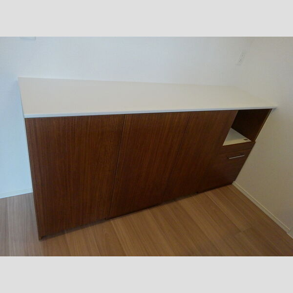 キッチン (キッチン背面カウンター収納)