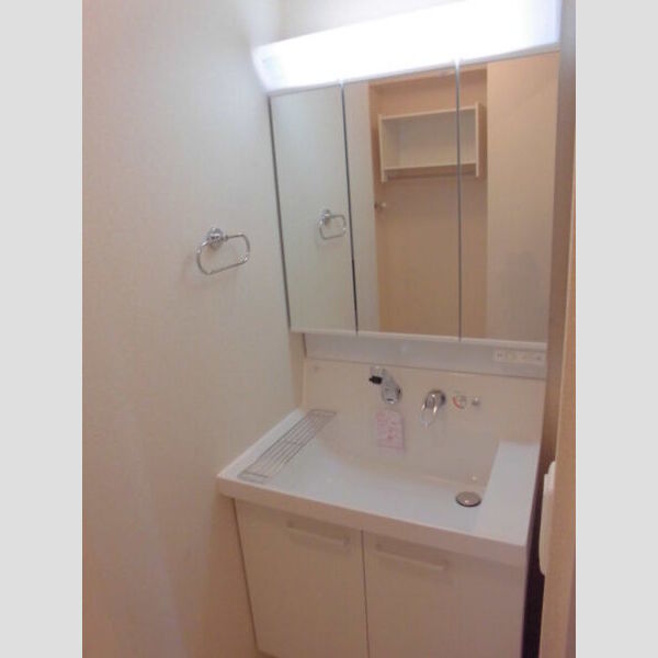 洗面所 (シャワーヘッド付き洗面台です。)