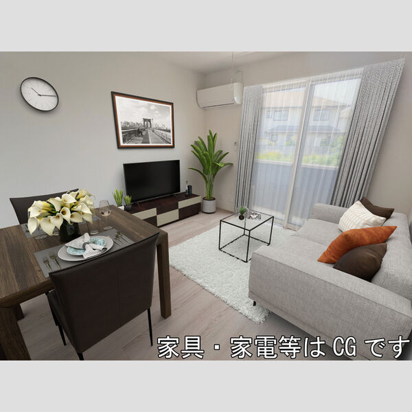 居室・リビング ((※家具・家電はCGです))