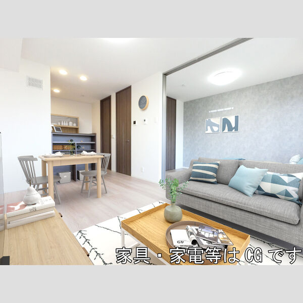 居室・リビング (LDK(※家具・家電等はCGです))