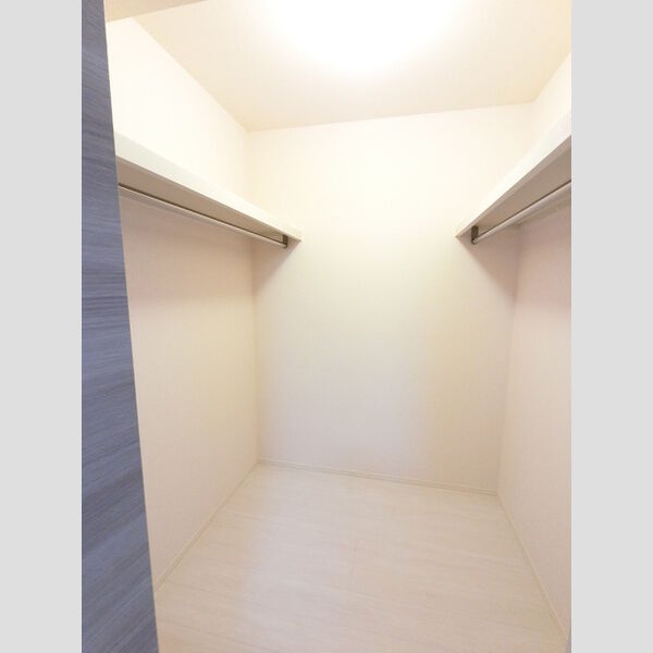 収納 (ウォークインクローゼットです)