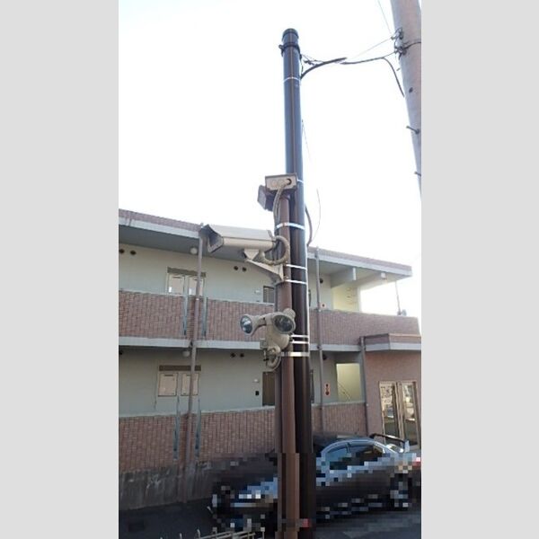 現地周辺 (防犯カメラ複数台設置)