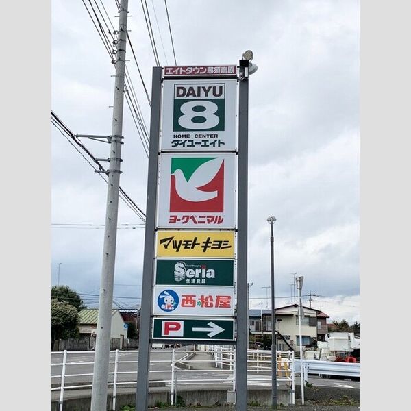 現地周辺 (ヨークベニマル那須塩原店(1139m))