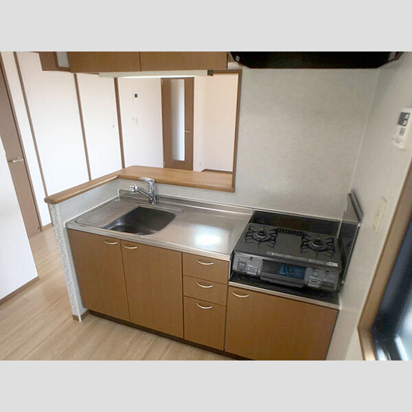 キッチン (ガスコンロ付き・対面キッチン)