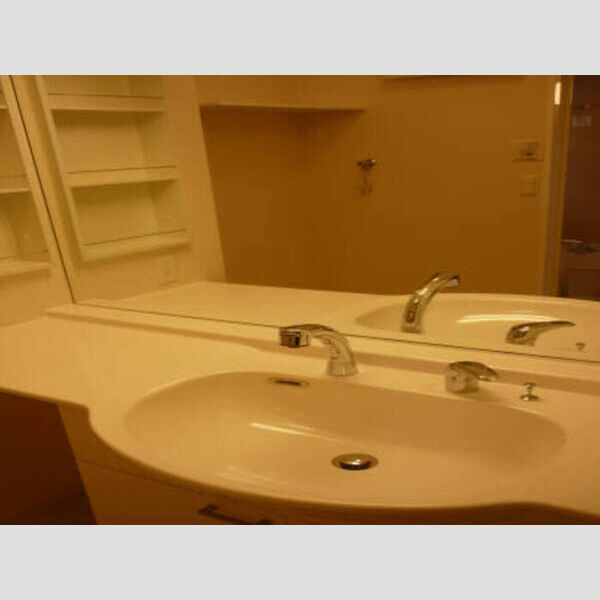 洗面所 (大きな洗面台)