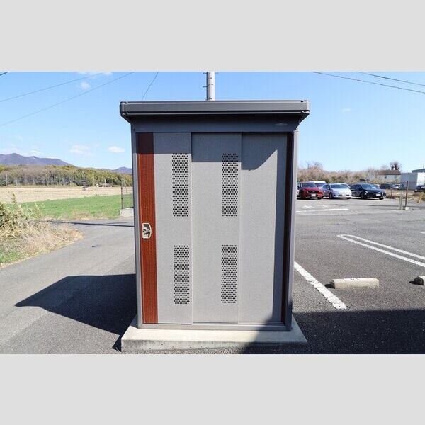 現地周辺 (ゴミステーション)