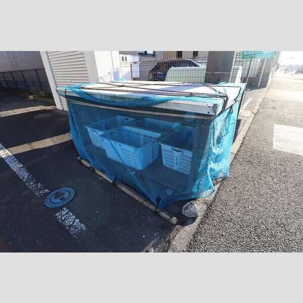 現地周辺 (ゴミ置場)