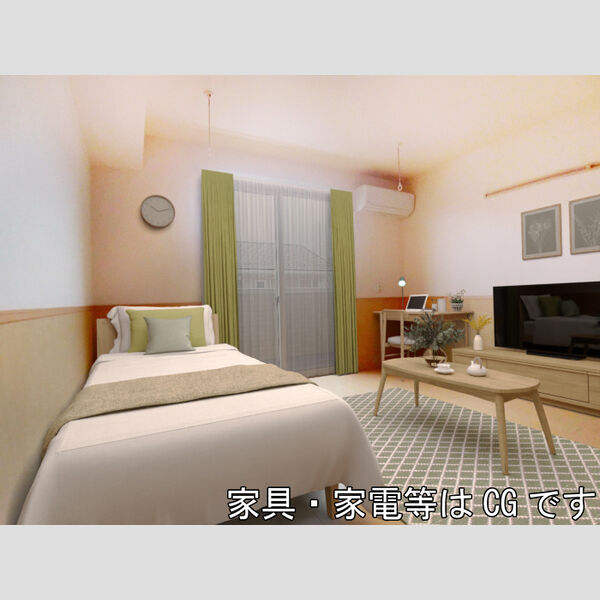 居室・リビング (洋室(家具家電等はCGです))